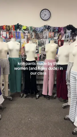 Tried my best to include everyone! Which is your favorite? #fashionstudents #fashiondesign #patternmaking #pants #women 