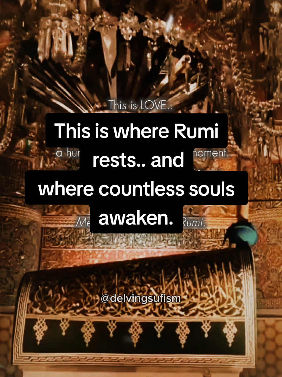 Mevlana Rumi unveils a truth understood only by hearts that have tasted the nearness of Allah swt. 💚 When he says, “Auliyah Allah… deed-e-peer deed-e-kibriyah,”  he is teaching that the lovers of God Auliya Allah are like polished mirrors,  when you look at them, you glimpse a reflection of Divine Majesty. Their presence softens the heart, their gaze awakens the soul, and their silence carries the fragrance of the One they love. Yet Rumi reminds us with gentleness and firmness that simply claiming a shaykh is not enough. If the seeker does not see Allah swt noor  through the guide, he has not yet become a true mureed. Because the goal of the path is not the guide, the goal is the Face of the Beloved shining through everything. And then Rumi turns to his own journey: “Maulvi hargiz na shud Maula-e-Rum, tā ghulām-e-Shams Tabraizi na shud.” He admits, with breathtaking humility, that he did not become Rumi through logic, scholarship, or brilliance. He became Rumi the day he surrendered to the spiritual sun that was his guide Shams Tabraizi. Shams did not give him new knowledge, Shams set fire to the knowledge he already had, so it could rise as light. Through that fire, Rumi’s heart opened, his poetry flowed, and his soul learned to walk without feet. This is the hidden jewel in Rumi’s message: A True Murshid does not add anything to you, he removes the veils that keep you from seeing what God placed within you from the beginning. When the guide clears the dust from the mirror of the heart, only one Vision remains: The Beauty of ALLAH swt, shining with a radiance that makes the whole world fall away.✨️💚 #sufism #spirituality #rumi #spiritualguide #goviral 