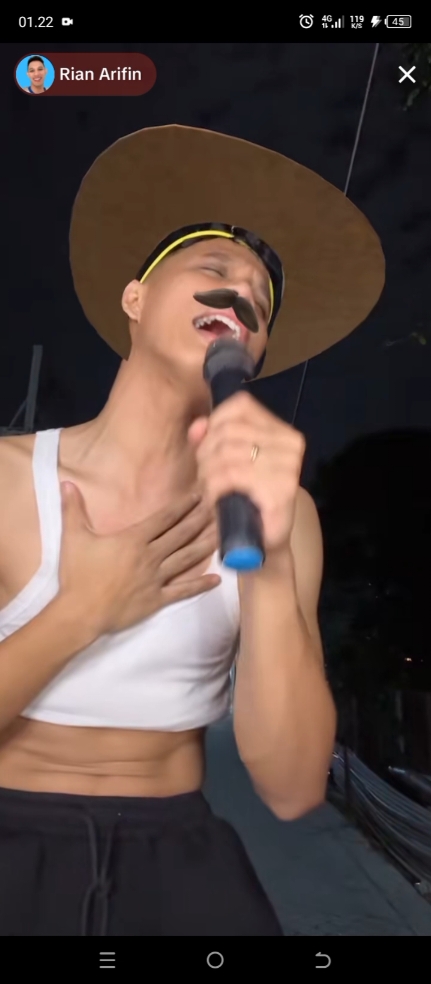 #rianarifin #karaoke #kitaditakdirkanjatuhcinta #tiktoklive  #omrecord @rianarifinnn09 