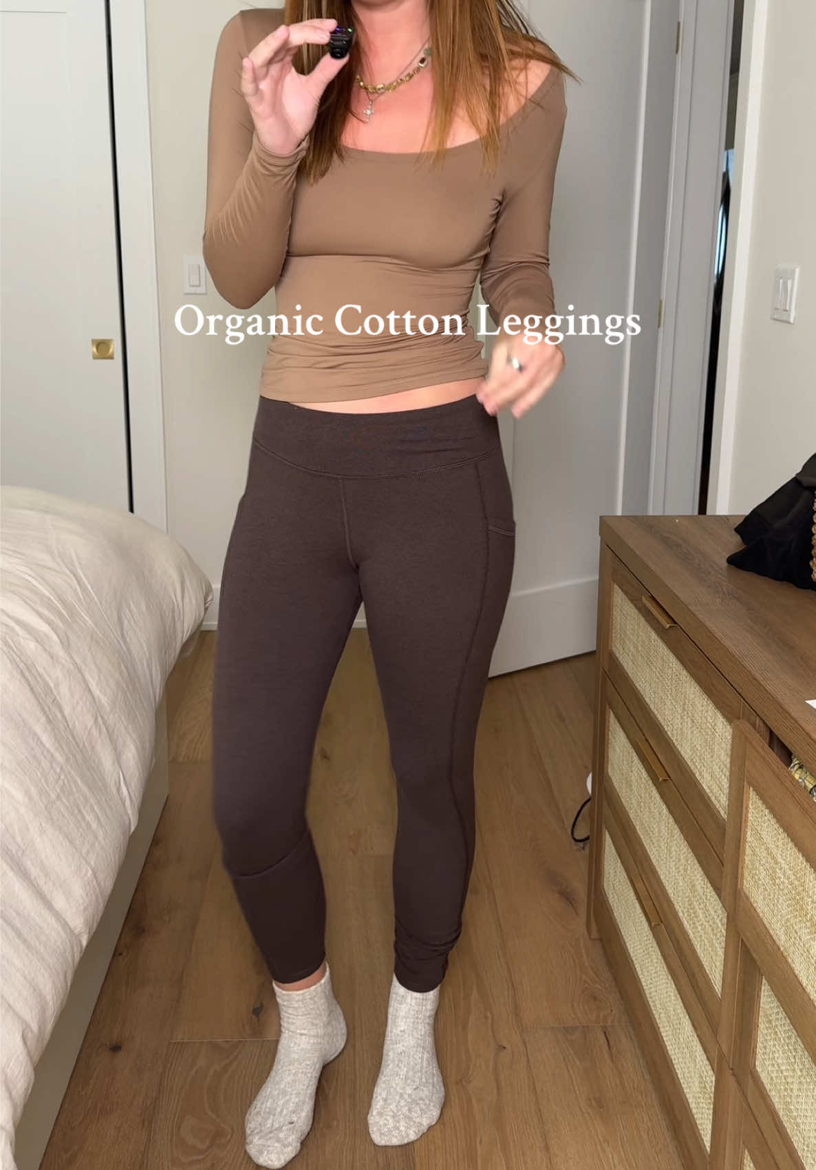 Natural fibers > polyester  6 foot tall wearing a size medium for reference  #TikTokShopCreatorPicks #TikTokShopBlackFriday #TikTokShopCyberMonday #organic #cotton 