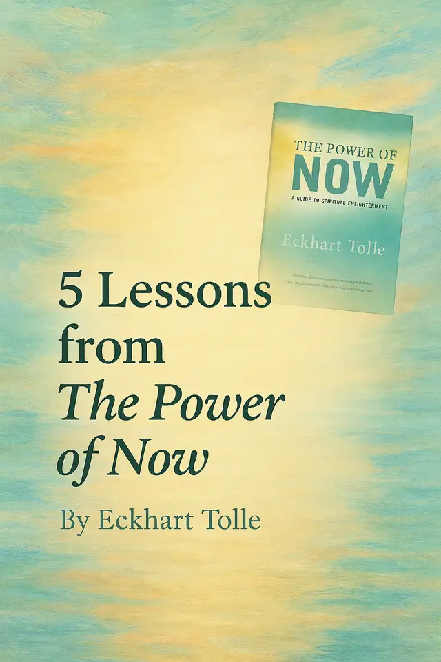 We spend so much time chasing peace, but The Power of Now reminds us it’s already here. Presence is the absence of suffering. The present is all you ever have. Acceptance dissolves pain. You are not your thoughts. Stillness speaks louder than noise. Each moment invites you to return — not to the past, not to the future — but to yourself. #ThePowerOfNow #EckhartTolle #Mindfulness #lessons #presence 