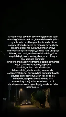 Məsələ təkcə sevmək deyil #bay_quruz 