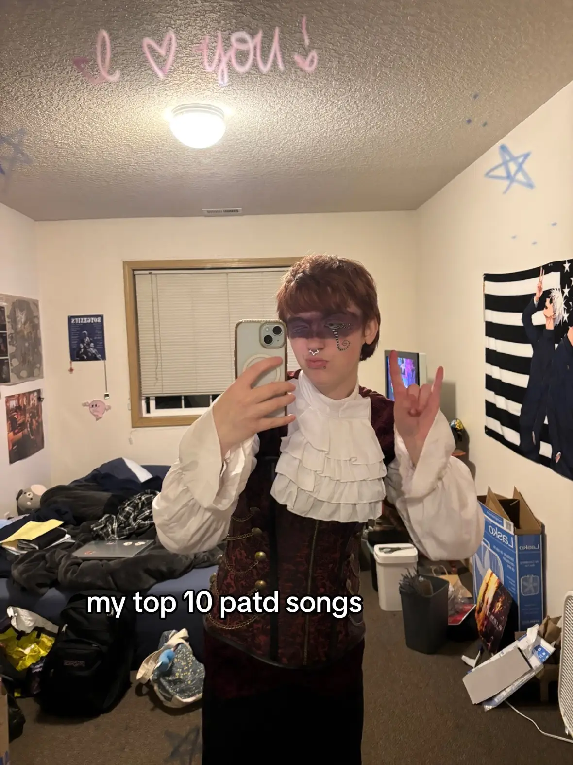 this was difficult but i am correct #patd #panicatthedisco #ryanross 