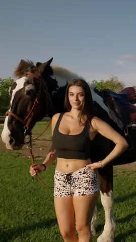 meet my bf 🐴🤍 #beauty #horses #fyp #cowgirl 