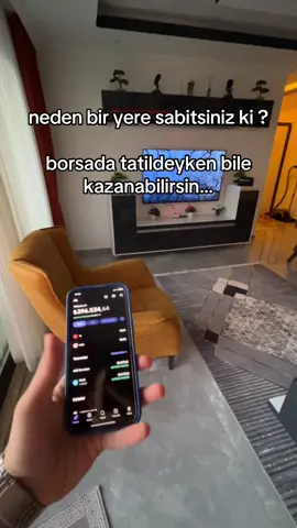 zamanınızı satmayın, zamanınızı yönetin 🙏 her an her yerde trade atabilirim #trade #borsa #fyppppppppppppppppppppppppp 