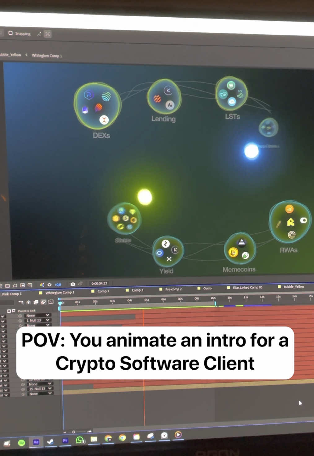 Created this intro for a client. You want to work together? -> Dm  #motiondesign #aftereffects #animation