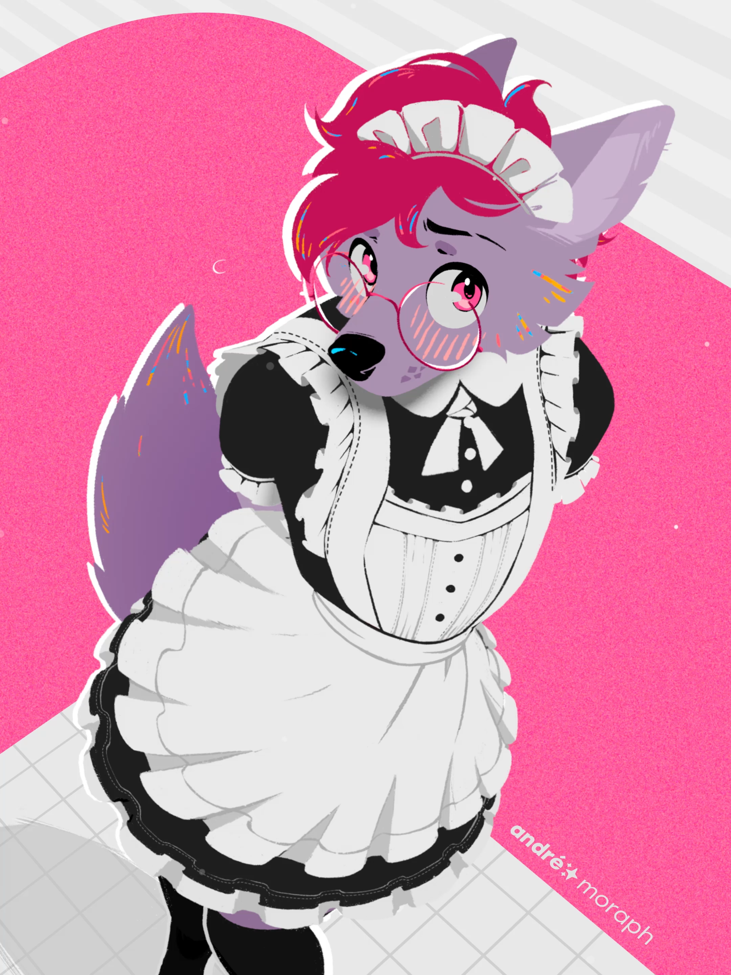 Wolf maid 🐺🧹✨