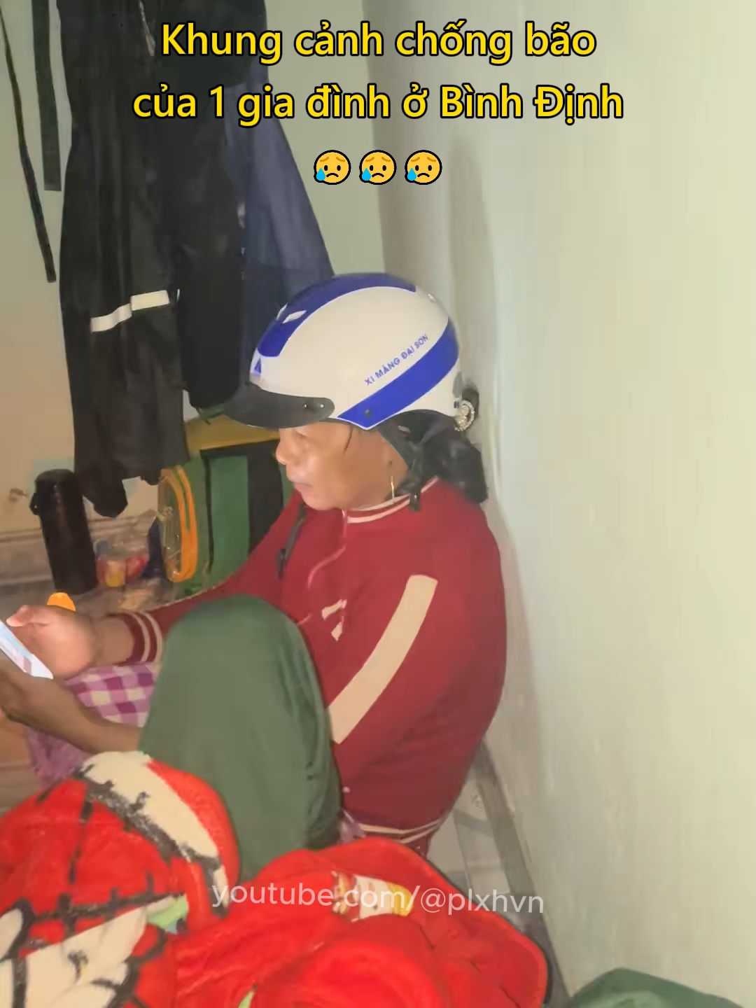 Khung cảnh chống bão của 1 gia đình ở Bình Định 😥 #giadinh #thiennhien #thoitiet #tintuc #binhdinh #plxhvn #phapluatxahoi