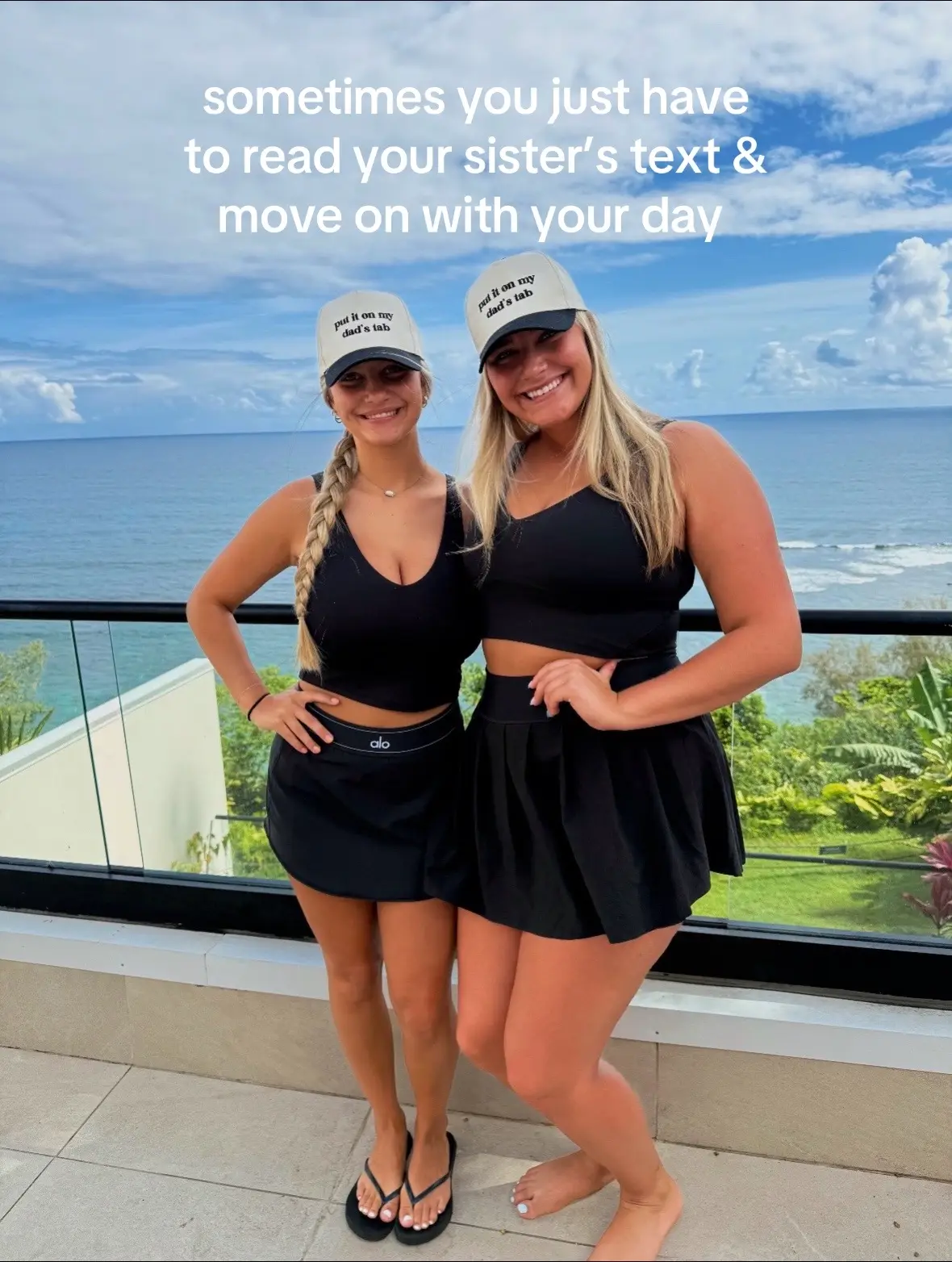 she took our hats a little too seriously lol