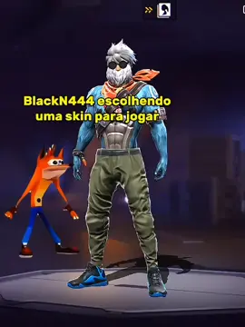 BlackN444 escolhendo uma skin para jogar  #viral #freefire #fy 
