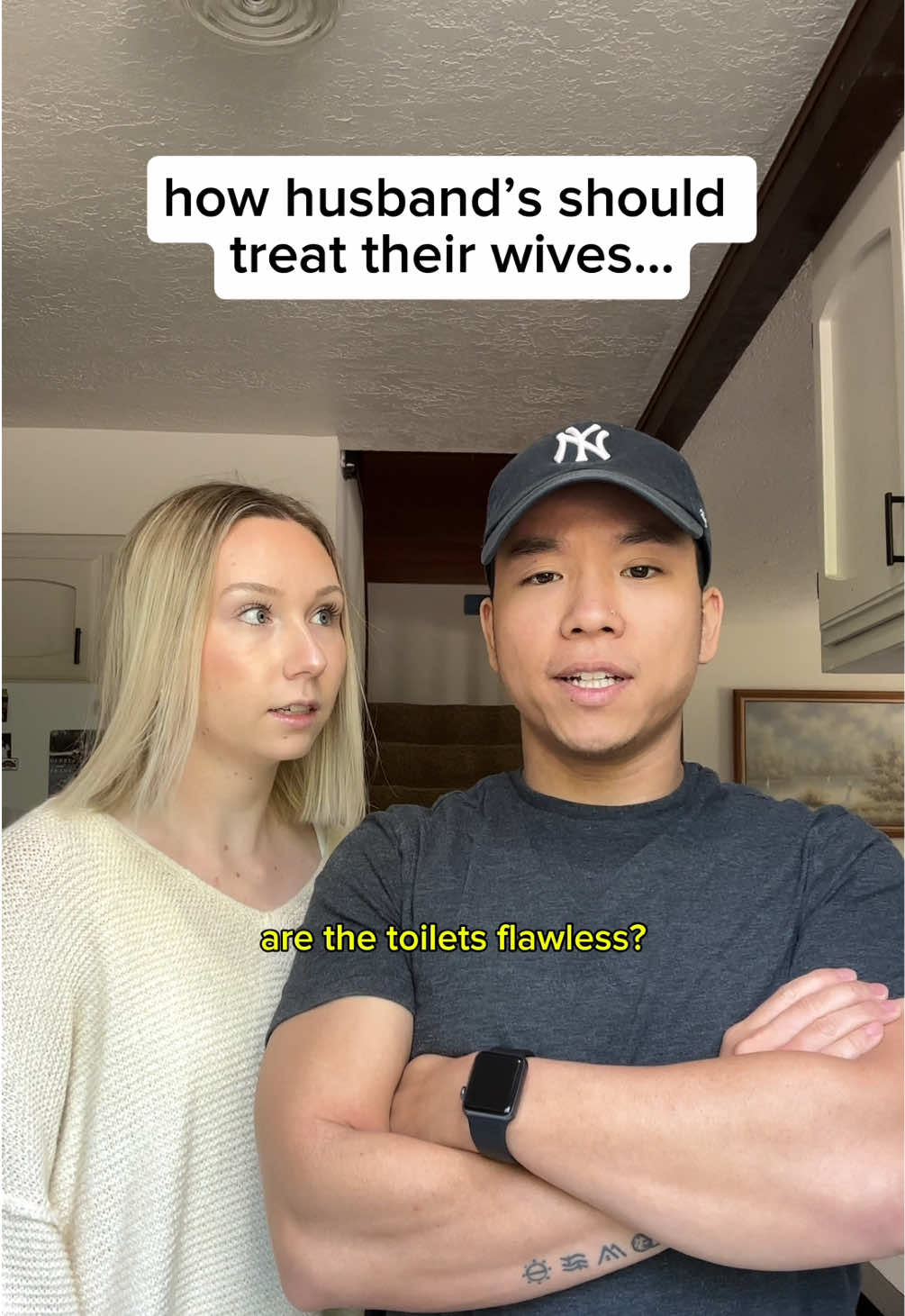 how every husband should treat their wife🥰 #husbandwife #couple #relationships #couplecomedy #humor 