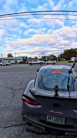 AI generated video of the stealth plates cover in action. Check them out and use discount code AntiAuto for a discount!  MAKING SUPRAS SOUND GREAT AGAIN! #carbonfiber #a90 #a91mt #toyota #supra     
