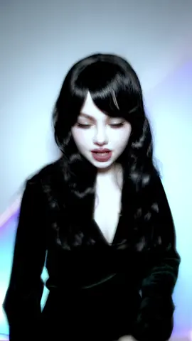 🖤 #blueeyes #pretty #doll #dollpretty #fyp #lipsync #wig #blackhair #goth #gothgirl #vampire #vampirecore #dance