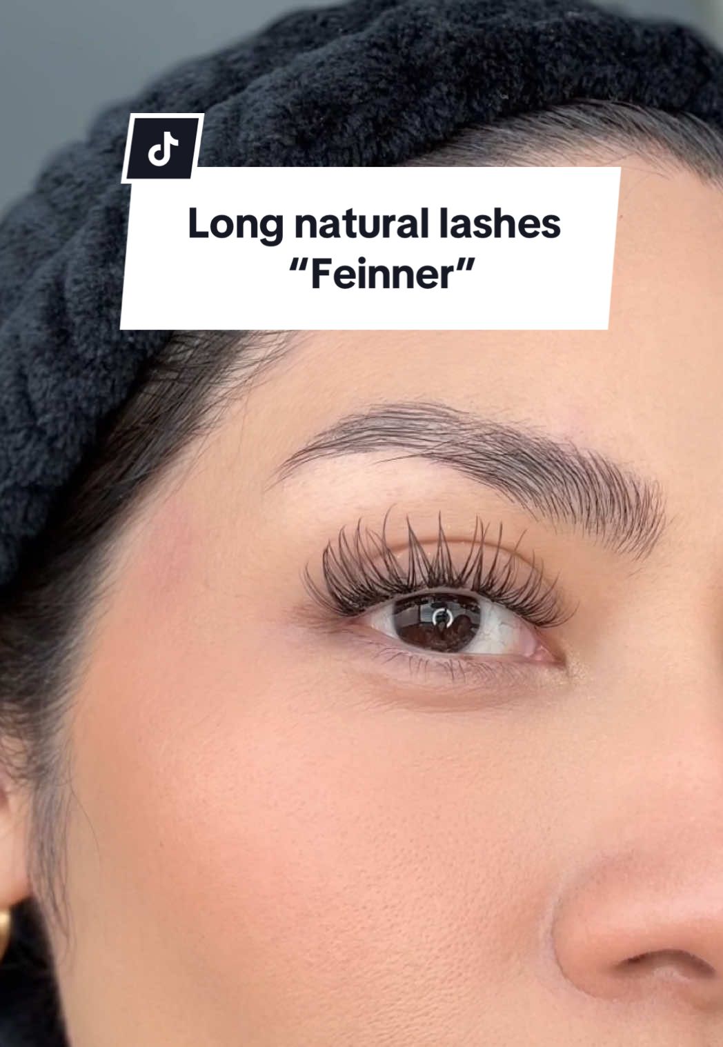 Natural looking cluster lashes at home🤩How to apply cluster lashes for beginners🙌🏻💯 #feinnerlashes #diylashextensions #clusterlashes #TikTokShopBlackFriday #TikTokShopCreatorPicks @feinner Lashes 