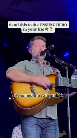 With #VeteransDay right around the corner, let's show our heroes some love and let them know how much we respect and appreciate their sacrifice. I wrote this song for my granddaddy, who's your #UNSUNGHERO? Tag them in the comments! Video credit: Jared Shelton #joshturner #militarylove #veterans 