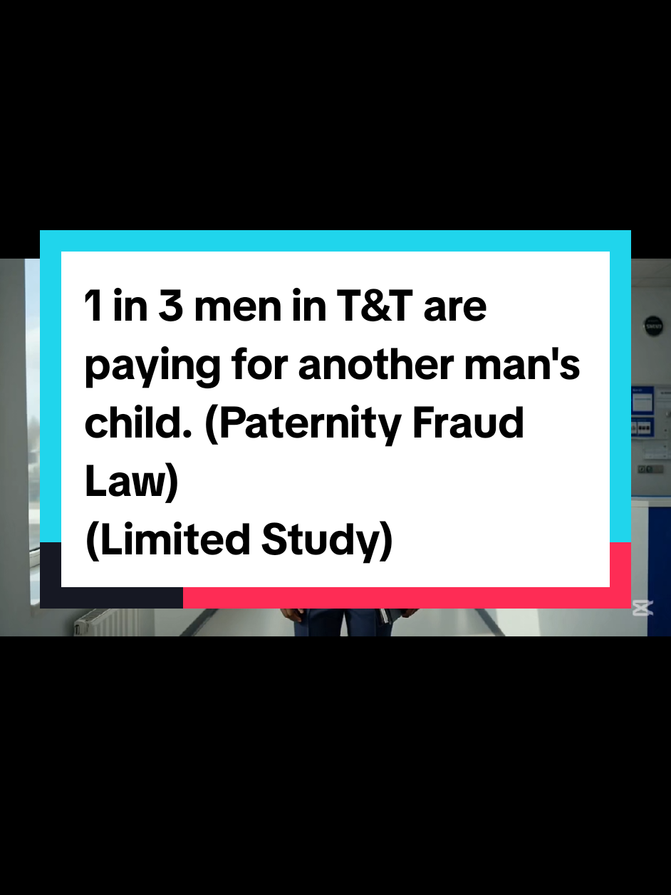 SHOCKING STATS REVEALED! Are you one of the men in Trinidad and Tobago who has been paying child support for a child that isn't biologically yours? The numbers don't lie. Local surveys show how big this silent crisis is. Watch this now to learn the T&T legal steps to protect your money and your future! #PaternityFraud #attorney #lawyer #legal #trini_tiktoks 
