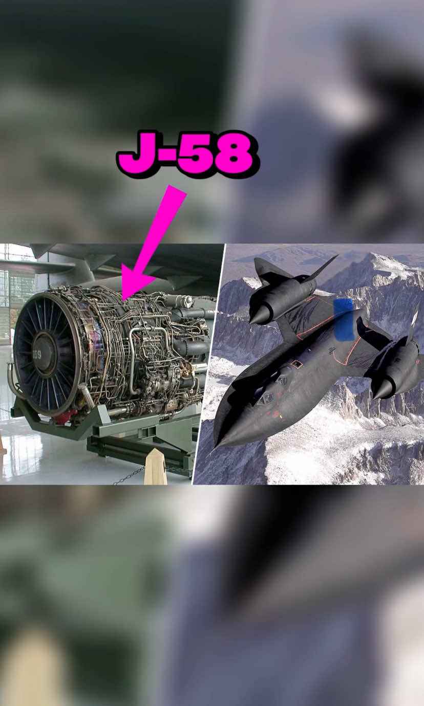 ¿Qué le hace realmente el motor J58 al SR-71? 🛩️🔥 El Blackbird no usa “solo” un turborreactor: a alta velocidad su inlet supersónico comprime el aire con ondas de choque, abre conductos de bypass y el afterburner trabaja como ramjet (estatorreactor). Resultado: a Mach 3+, ~80% del empuje viene de la postcombustión. Sí, es un turbo-ramjet en toda regla. #SR71 #Blackbird #J58 #Aviación #Afterburner 
