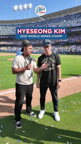 WS protein burger? 🍔😂 #hyeseongkim #dodgers #MLB #WorldSeries #fyp 