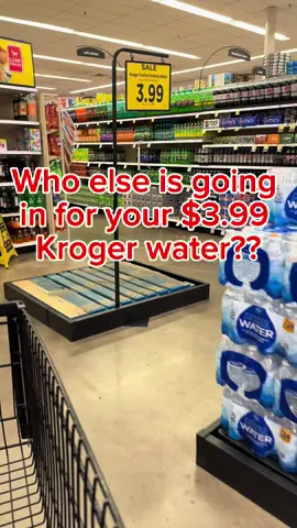 Kroger 40 ct water is $3.99 thru 11/11!! #krogerkrazy #krogerdeals #kroger #krogerwater 
