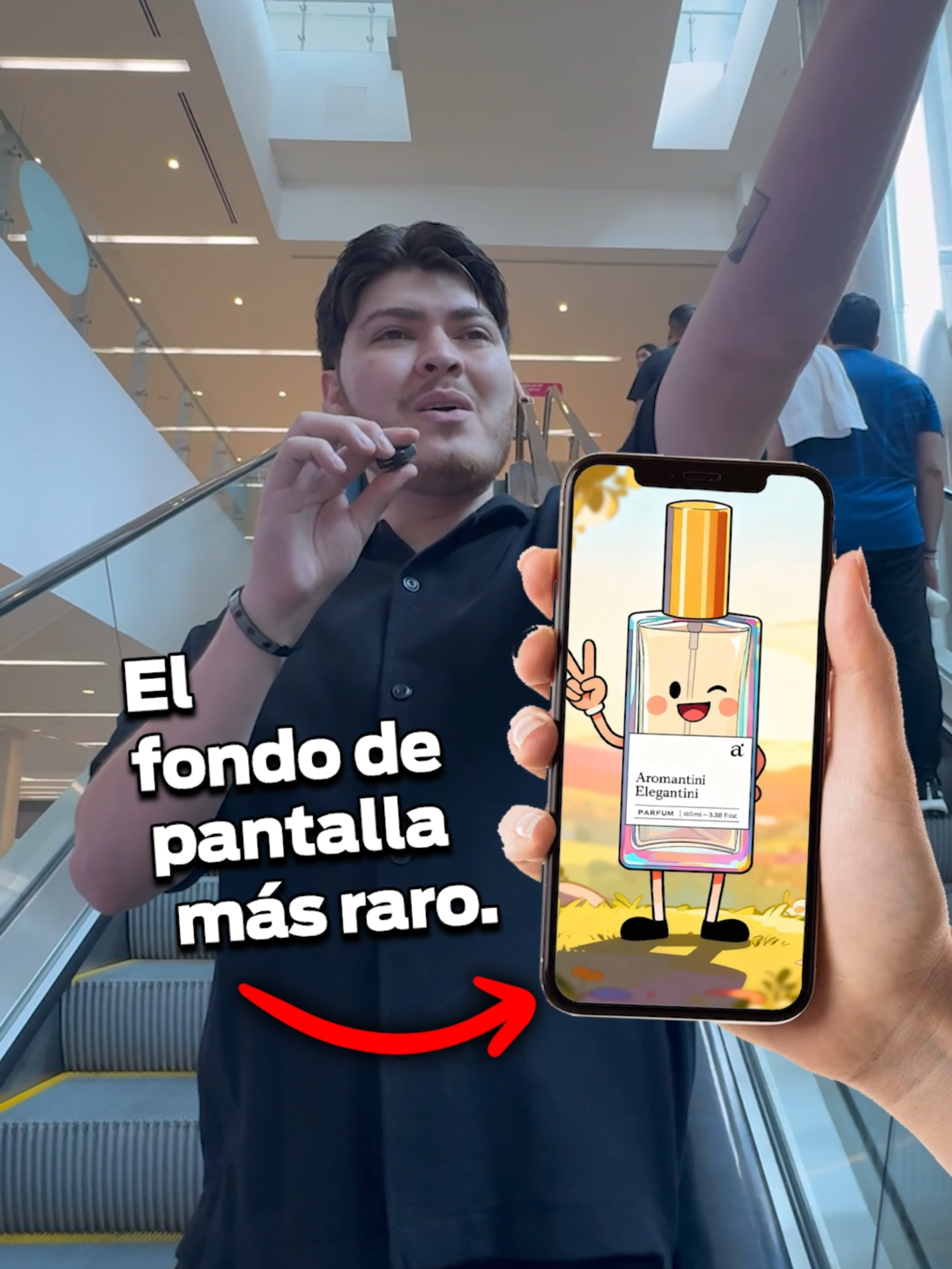 El fondo más random se gana un perfumito #perfume #fragrance #aromante #hombres