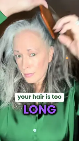 My hair has been many colors, styles and lengths in the last 5+ years! I’ve heard so many wonderful things from people that have commented on my videos. But there are always a few negative comments, and you have to be thick skinned to take the bad with the good! 😁 #hairtok #hair #hairstyle #haircolor #silverhair 