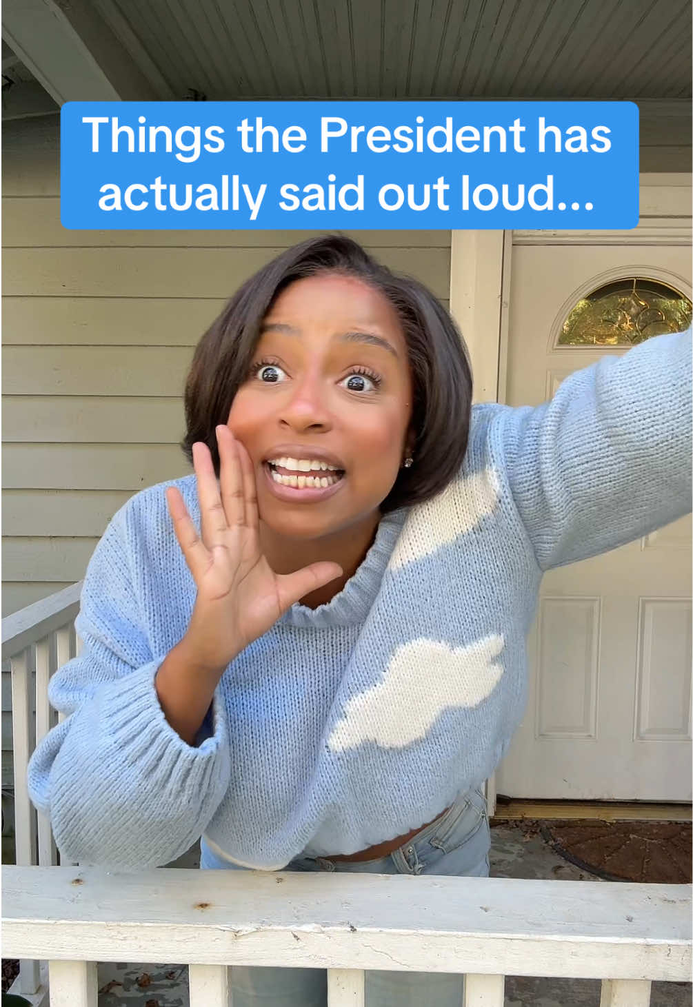 He doesn’t even know what he’s talking about atp 😭😫 #fyp #fup #makingfunoftrump #thingstrumpsays #fdt 