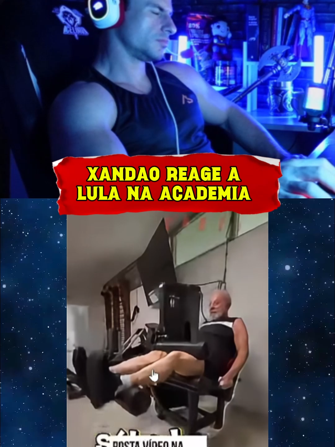 LULA POSTA VIDEO NA ACADEMIA #lula #superxandao #ultimasnoticias