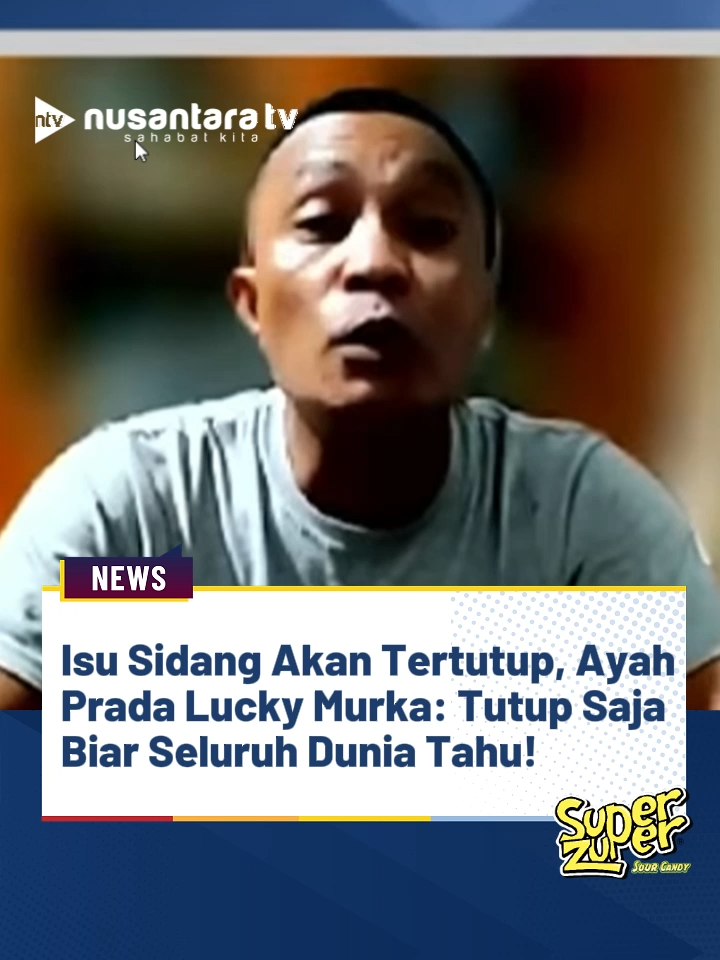 Pelda Christian Namo, ayah dari almarhum Prada Lucky tidak setuju dengan wacana sidang militer kasus anaknya berjalan tertutup. Jika berjalan tertutup, ia menegaskan akan langsung menutup semua kasus yang menimpa anaknya. -------------- NRF #pradalucky #NTT #TNI #pengadilanmiliter #nusantaratv #nusantaratvsahabatkita