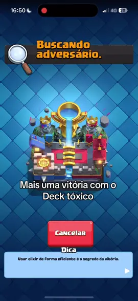 Esse deck tá rendendo demais 😮‍💨 (Mega e PEKKA) #clashroyale #fyp #pekka #viral 