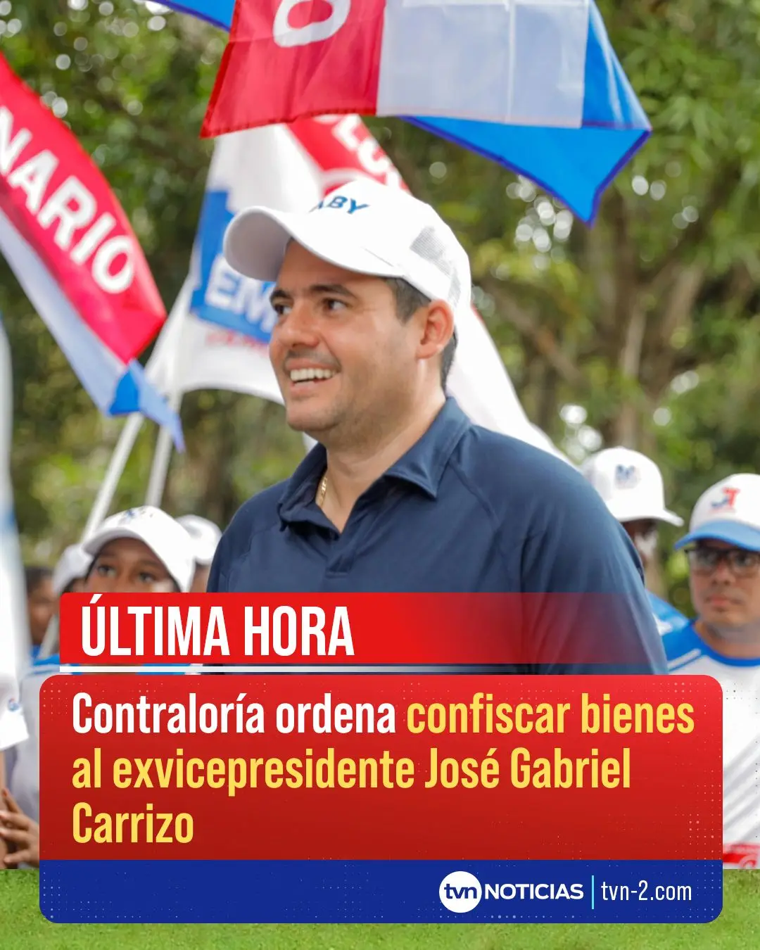 🔴 #ÚltimaHora La Contraloría General de la República ordenó confiscar bienes al exvicepresidente de la República, José Gabriel Carrizo. ⁣ ⁣ De acuerdo con información a la que tuvo acceso TVN Noticias, la Contraloría estaría llevando una investigación por enriquecimiento injustificado al exvicepresidente, por lo que se ha ordenado la medida precautoria. ⁣ ⁣ Información en desarollo...⁣ ⁣ 📷 José Gabriel Carrizo  ⁣⁣⁣ #ÚltimaHoraTVN #TVNNoticias #NoticiasPanamá 