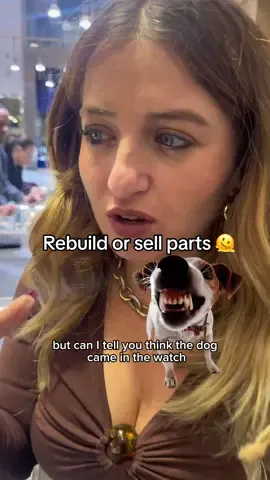 My guess is: a dog ate this watch! Your guess? Leave in the comments  #destroyed #watches #preowned #watchdealer #rolex 