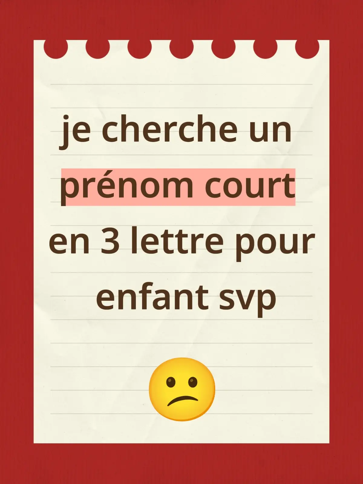 je cherche un prénom court en 3 lettre pour enfant svp 🙏🤔 #1000millionlikes #tiktokcotedivoire🇨🇮  #1millionviews #comment #visibilitetiktok❤️😅 