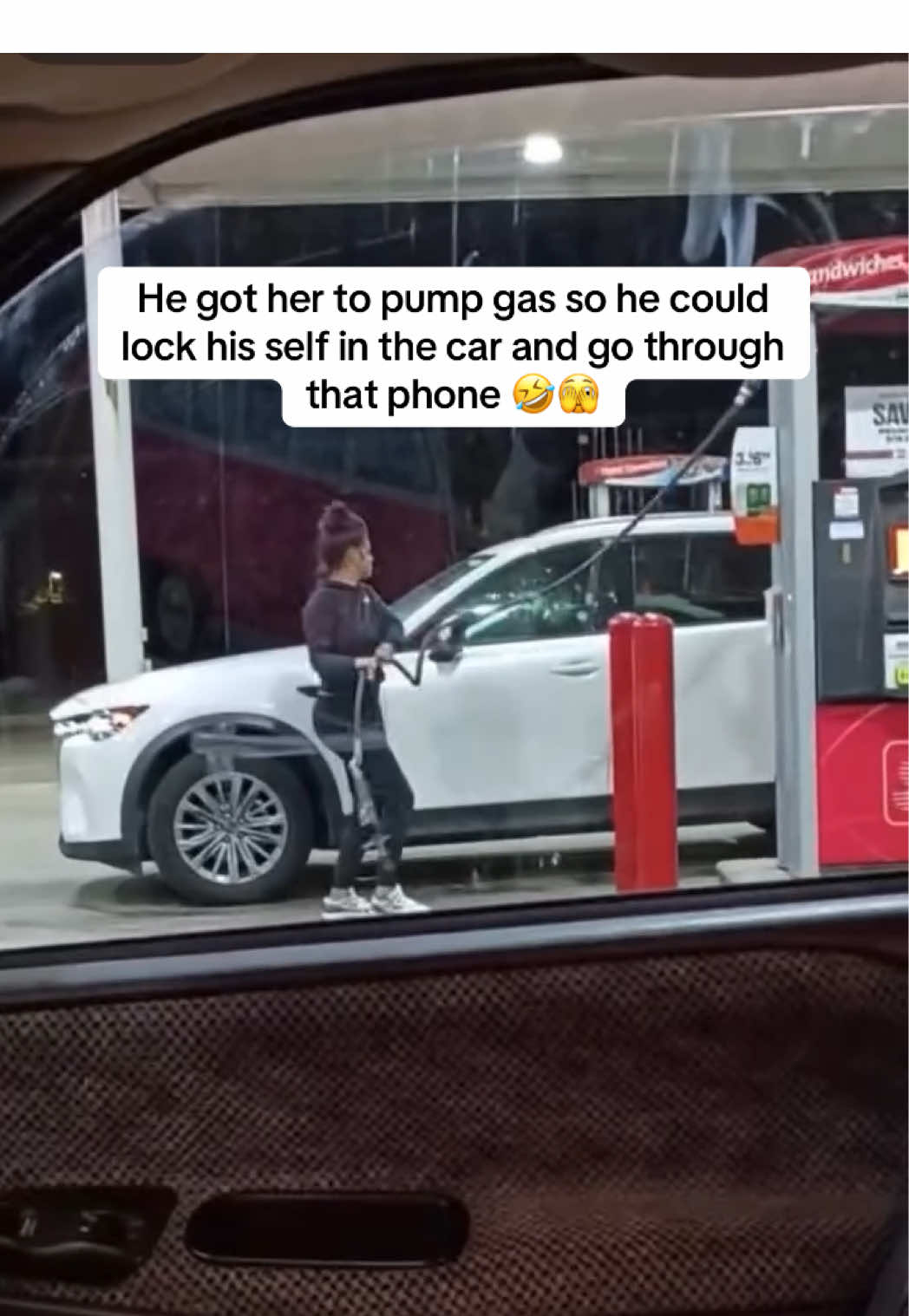 #viral #cheating #fyp #gasstation #gaspump 