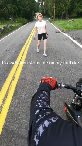 Full vid on youtube go sub #dirtbike #viral #karen #karensgonewild 