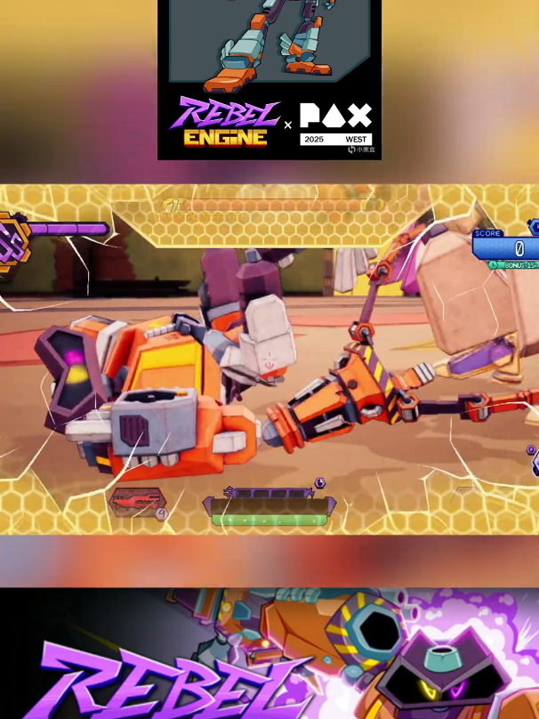 The robot revenge war is coming! 《Rebel Engine》 #rebelengine #hackandslash #FPS 