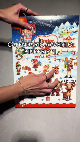 Unboxxiamo insieme il calendario dell’avvento ♥️  #calendarioavvento #kinder #natale2025 #unboxwithme #chocolat 