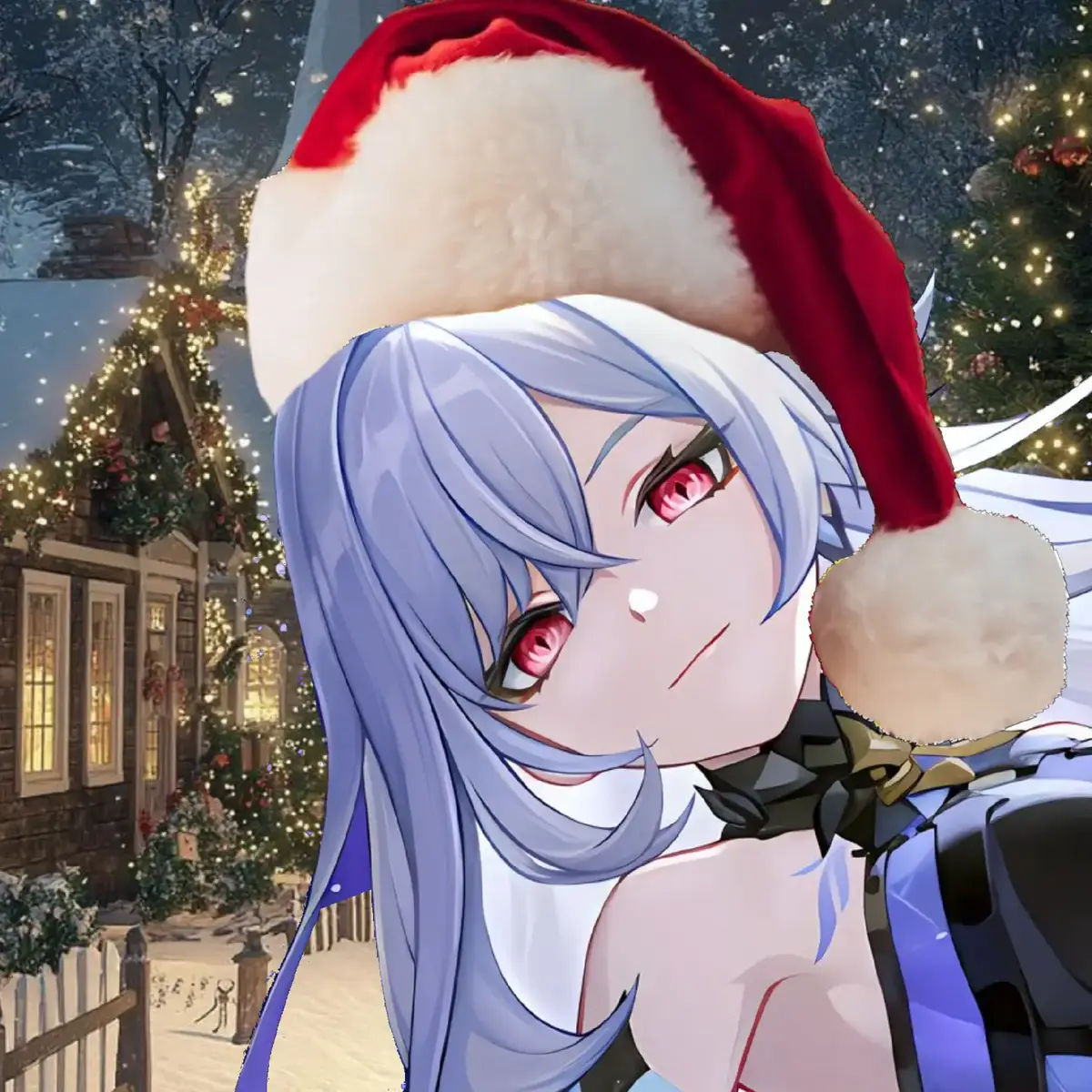 THEY WERE ASKING TOO MUCH FOR THEM BUT I DON'T HAVE TIME SO I'LL JUST DO 7 A DAY #christmas #genshin #genshinpfpcult #fyp #genshinpfp 