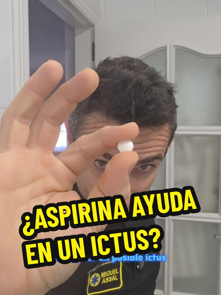¿Una aspirina ayuda en un ictus? . #salvarvidas #emergencias #primerosauxilios #urgencias #seguridad 