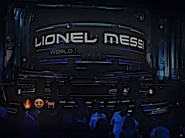 100 ساڵە تۆپی پێ هەیە هەتا ئێستا ئەمە بۆ هیچ یاریزانێک نەکراوە تەنها بۆ میسی کراوە🐐👑😍❤️‍🔥! #rahand_ftbool #messi #درافن⚜️ #fyp #foryoupage 