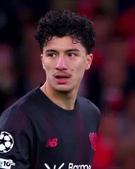 Ibrahim Maza's UCL performance  🤫 #algeria #leverkusen 