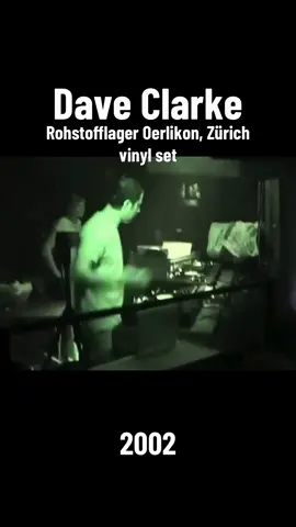 Dave Clarke - Rohstofflager Oerlikon, Zürich. VINYL SET  2002. #daveclarke #zürich #techno #vinyl #electronicmusic 
