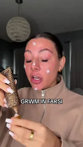 Grwm in Farsi !!! Dooset daram 😘 #grwmfarsi #farsigrwm #iranian @Rare Beauty @Tatcha US @L’Oréal Paris @Haus Labs @Charlotte Tilbury @Morphe Cosmetics @Jason Wu @Gisou 