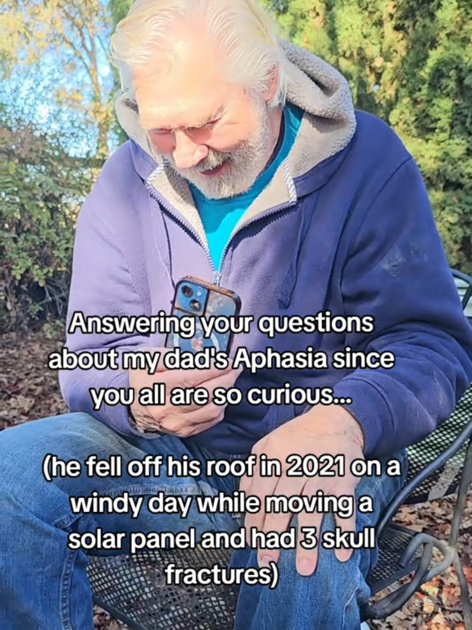 this is quite a long video but we tried to answer most of the questions yall had ❤️ #aphasia #traumaticbraininjury #tbi #slp #fyp 