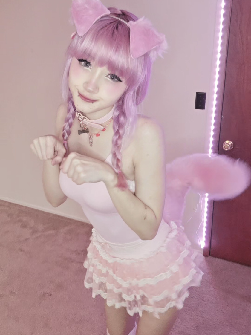 for everyone who has asked!! Jay's boingy tails! there is a long wait list tho im sorry 😭 #puppygirlcosplay #puppybee #fyp #starfire #kemonomimi 