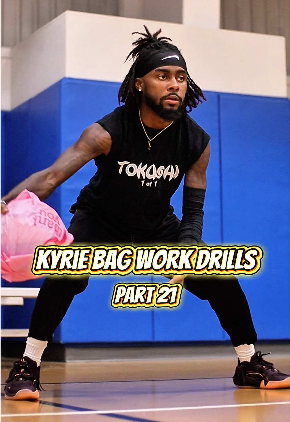 IYKYK Part 21🛍️🔥 Use These Bag Work Drills For Handles Like Kyrie🪄 #kyrieirving #ballhandling #drills #anta #kai 