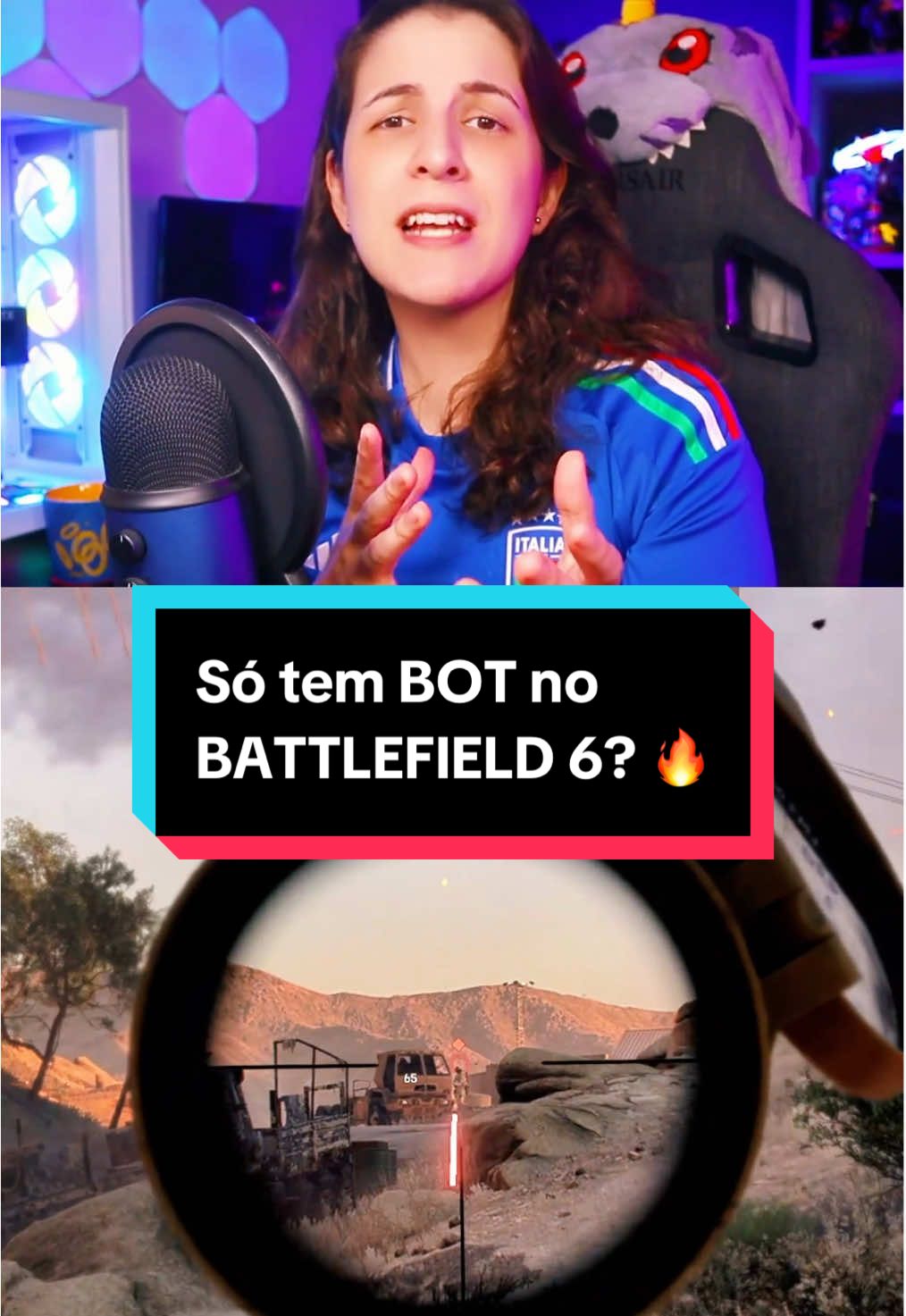 SÓ TEM BOT nas suas partidas do Battlefield 6? 😭 Pois é, o matchmaking tá bugado e até o produtor do jogo já falou sobre isso! Mesmo com o crossplay ativado, as salas tão sendo preenchidas por IA em várias regiões. #Battlefield6 #BF6 #Battlefield #FPS #gamerbr 