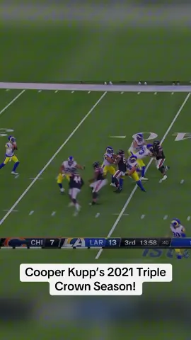 He had an absurd 2021 season!  #NFLHighlights #CooperKupp #Rams #FYP #ForYou 