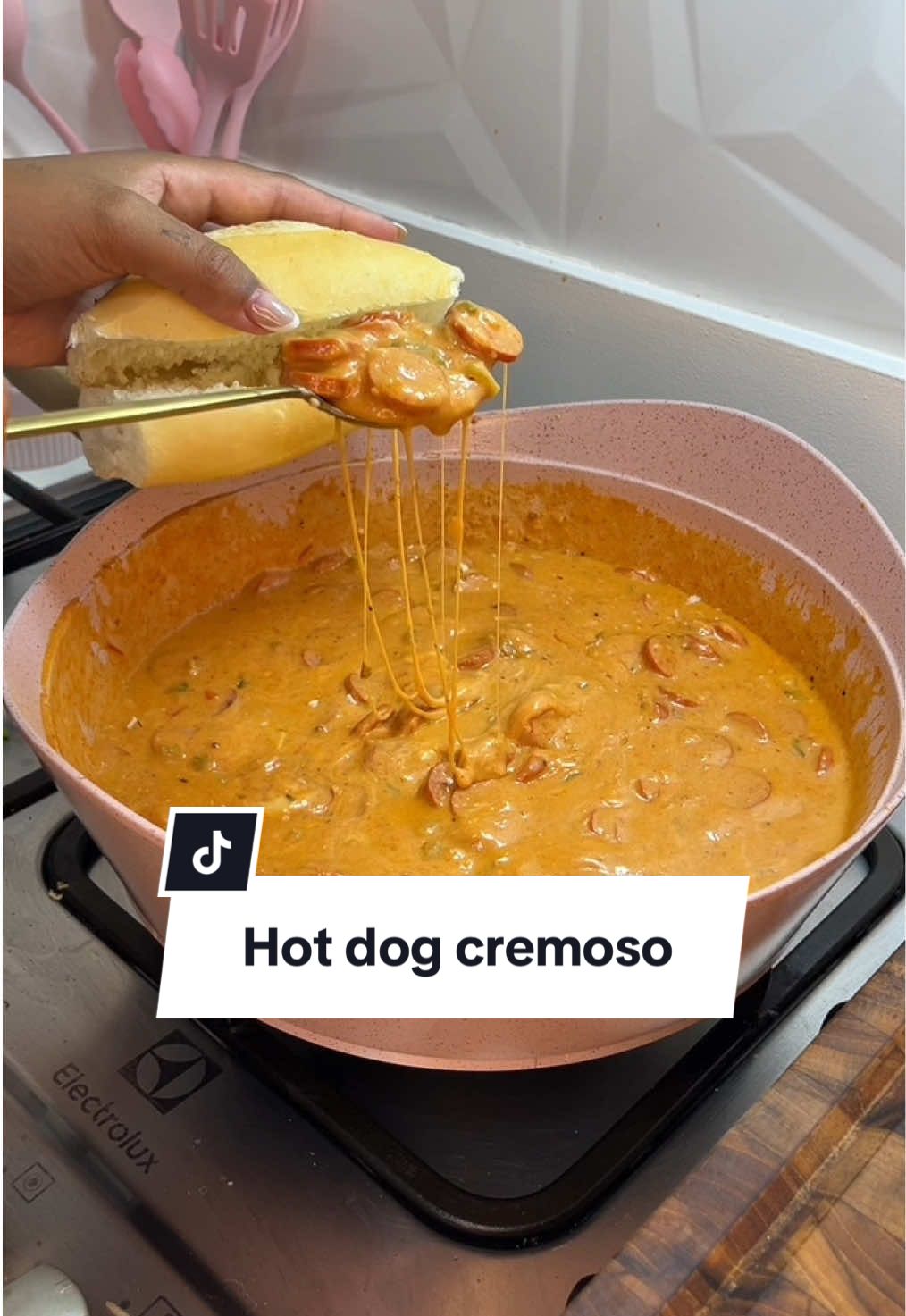 Hot Dog cremoso para assistir o jogo! 