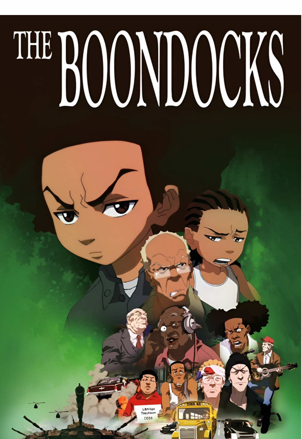 Happy 20 years of Boondocks, can we get a reunion special pleaseee #boondocks #cartoons #theboondocks #hbomax #fyp 