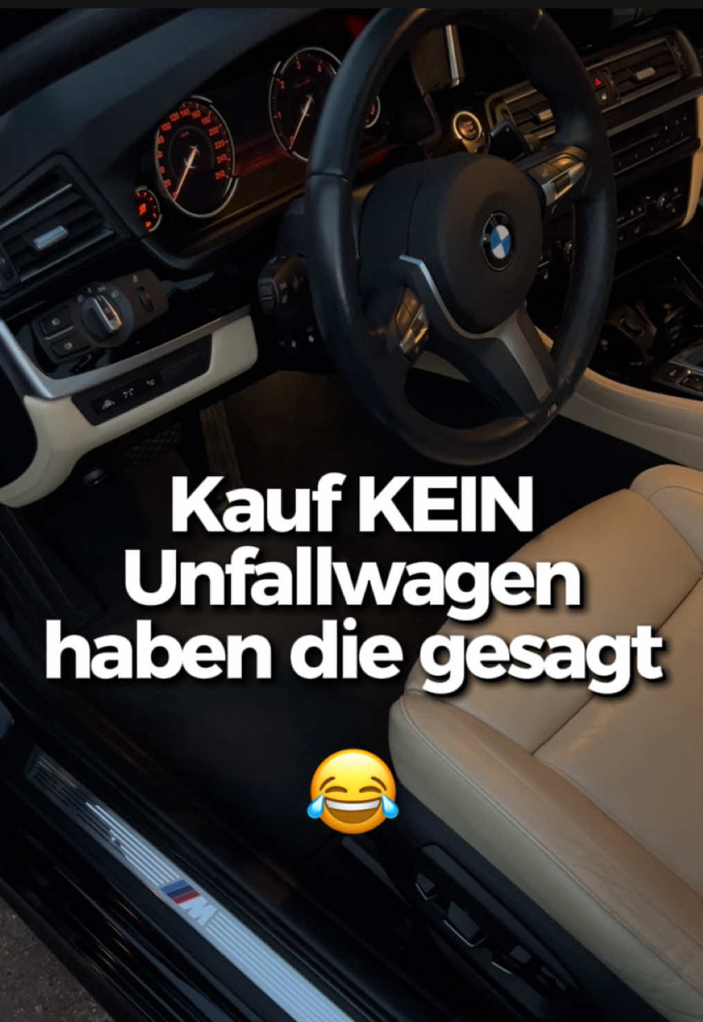 kauft kein unfallwagen haben die gesagt… 😁#unfallwagen #bmw#f11#535d#mpaket